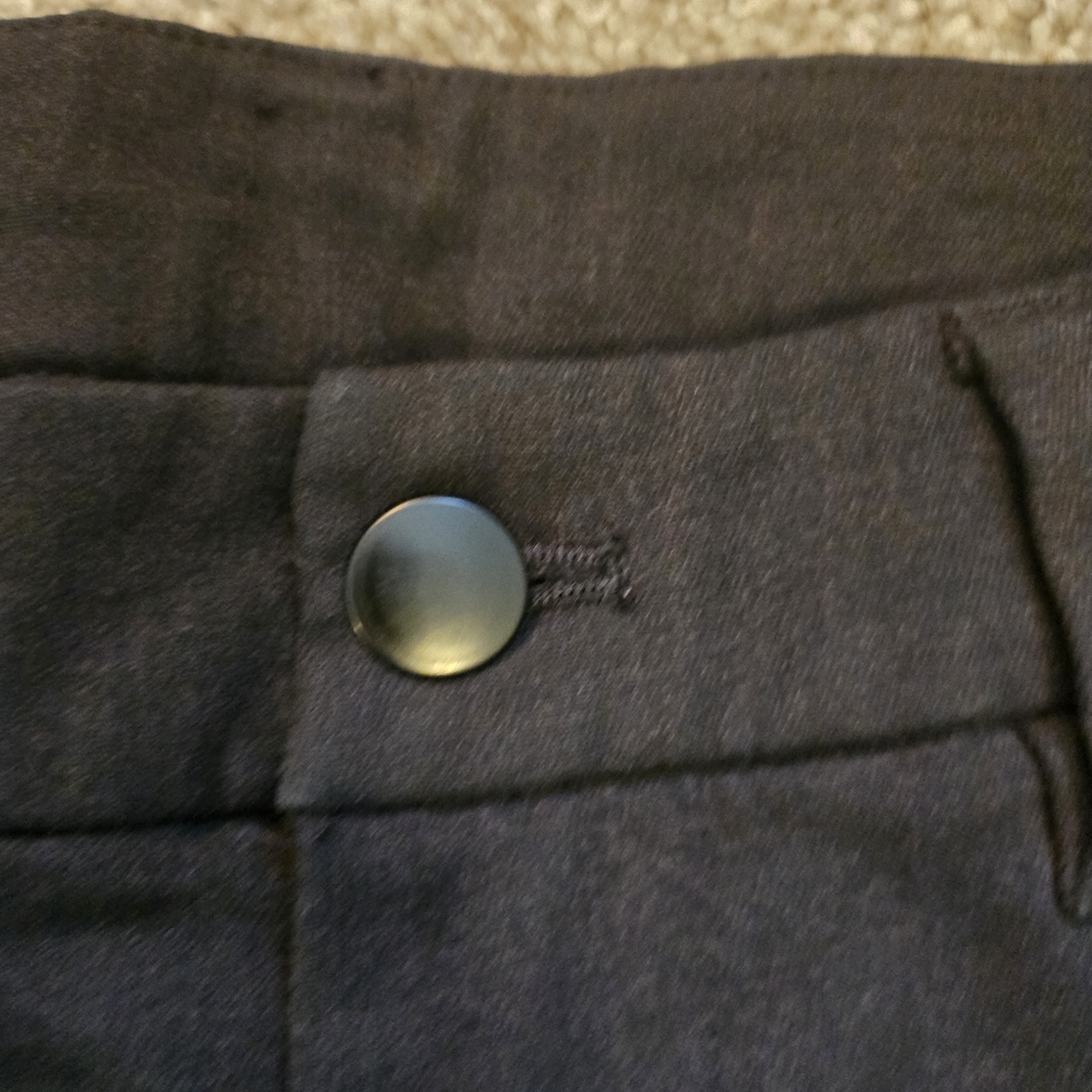Lululemon Commission Pant Slim Wool Heathered Black Size 30 Mens - Picture 7 of 15